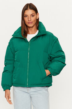 Zielona kurtka United Colors Of Benetton w stylu casual krótka