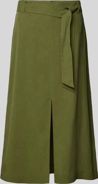 Zielona spódnica Zero midi w stylu casual