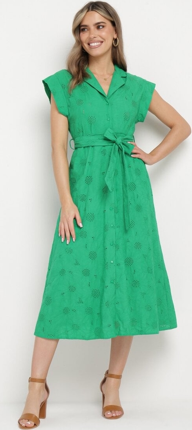 Zielona sukienka born2be
