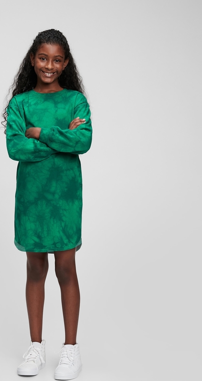 Zielona sukienka dziewczęca Gap
