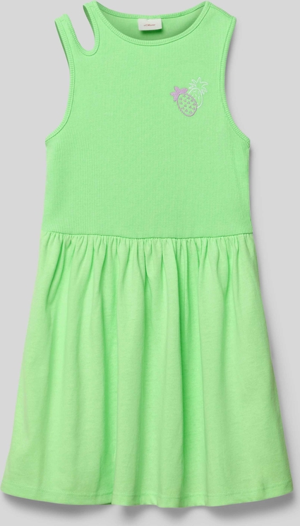 Zielona sukienka dziewczęca S.Oliver