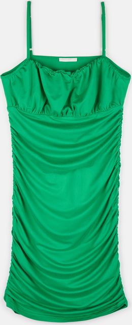 Zielona sukienka Gate mini w stylu casual