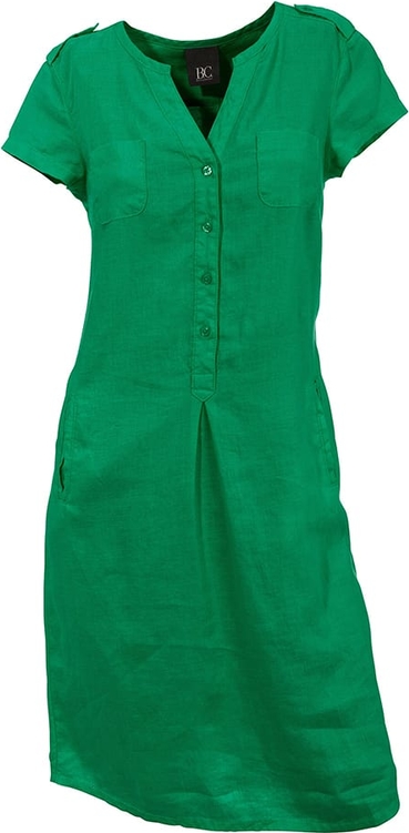 Zielona sukienka Heine mini w stylu casual prosta