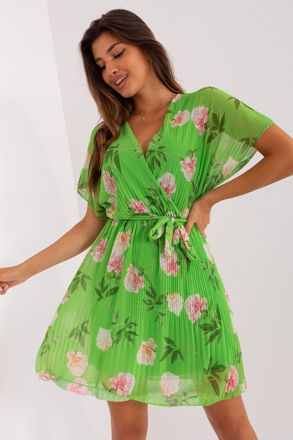 Zielona sukienka ITALY MODA w stylu casual mini