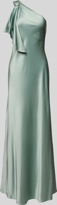 Zielona sukienka Lauren Dresses maxi bez rękawów prosta