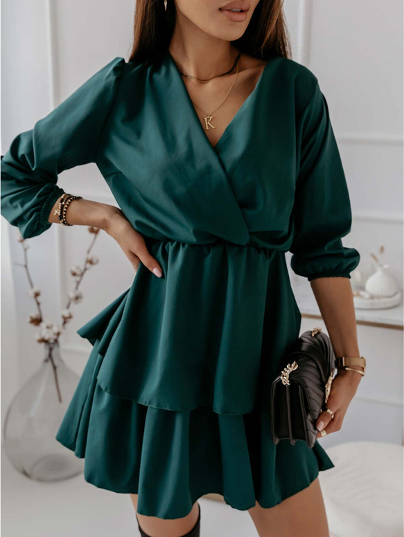 Zielona sukienka  mini