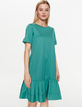 Zielona sukienka MaxMara oversize mini