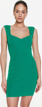 Zielona sukienka Morgan na ramiączkach w stylu casual