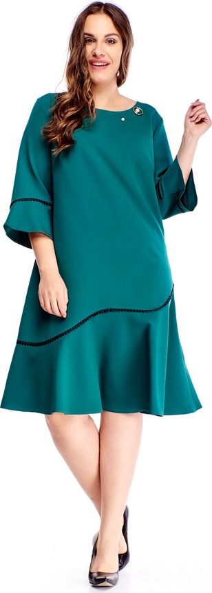 Zielona sukienka N/A midi
