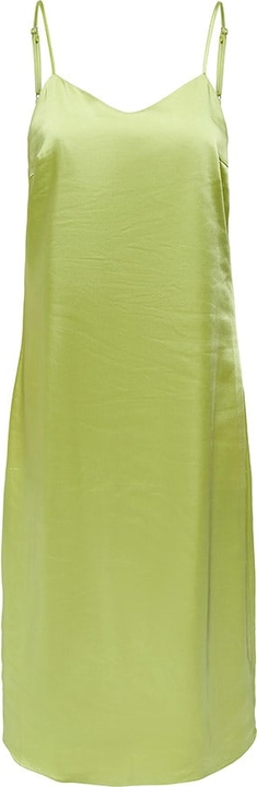 Zielona sukienka Only dopasowana z dekoltem w kształcie litery v w stylu casual