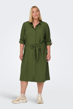 Zielona sukienka Only w stylu casual