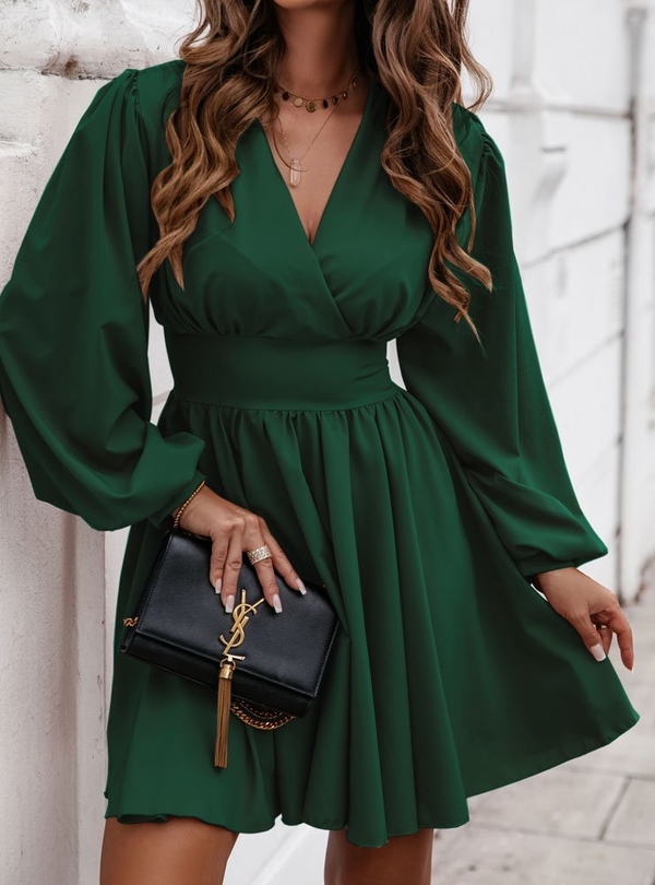 Zielona sukienka Pakuten