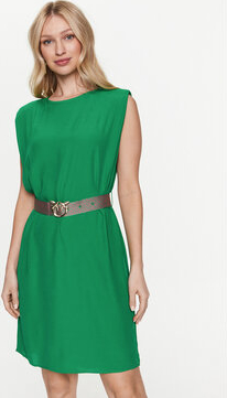 Zielona sukienka Pinko bez rękawów mini
