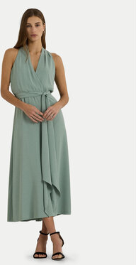Zielona sukienka Ralph Lauren midi