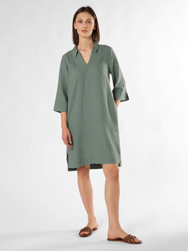 Zielona sukienka S.Oliver z lnu
