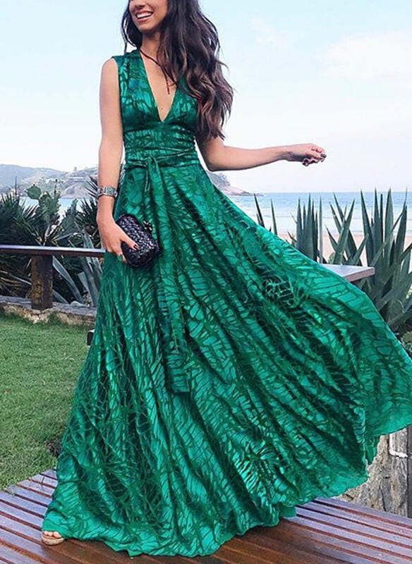 Zielona sukienka Sandbella