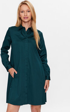Zielona sukienka Seidensticker koszulowa