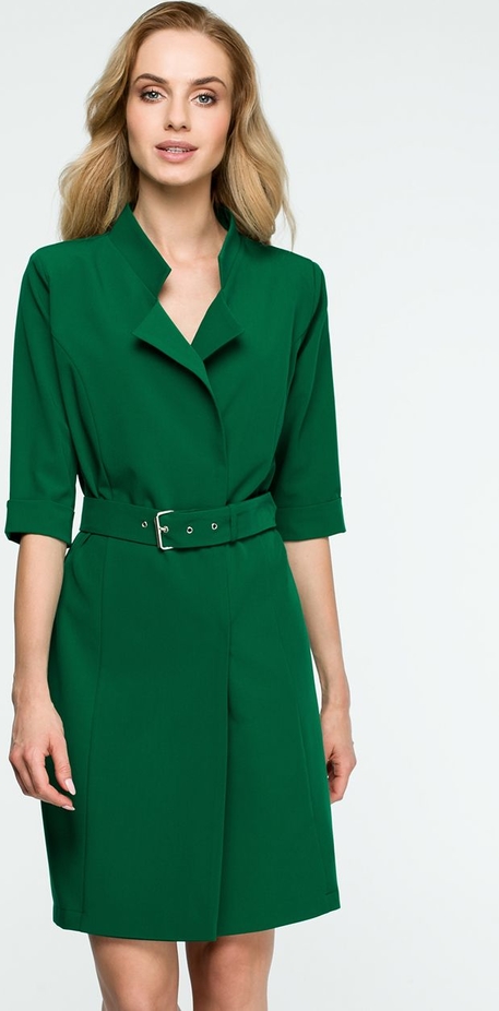 Zielona sukienka Style kopertowa