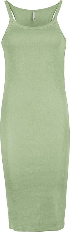 Zielona sukienka SUBLEVEL z bawełny