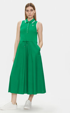 Zielona sukienka Tommy Hilfiger