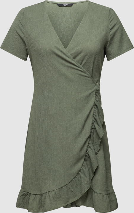 Zielona sukienka Vero Moda dla puszystych