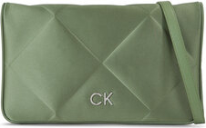 Zielona torebka Calvin Klein matowa średnia