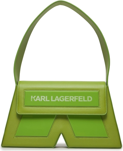 Zielona torebka Karl Lagerfeld na ramię