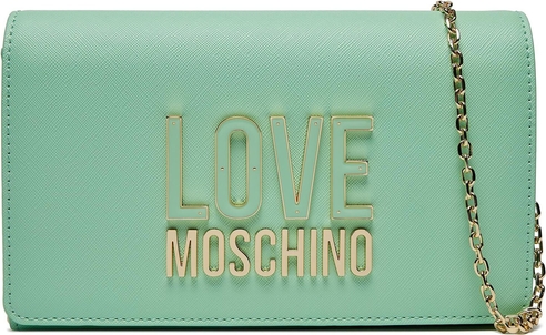 Zielona torebka Love Moschino mała na ramię