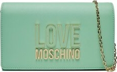 Zielona torebka Love Moschino na ramię mała