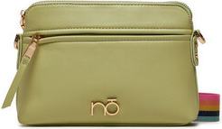 Zielona torebka NOBO w stylu casual na ramię średnia