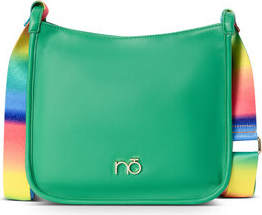 Zielona torebka NOBO w stylu casual średnia