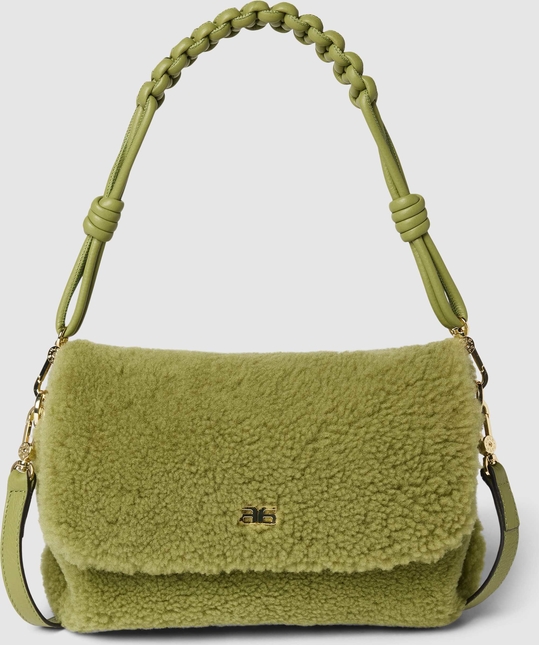 Zielona torebka Peek&Cloppenburg średnia w stylu casual matowa