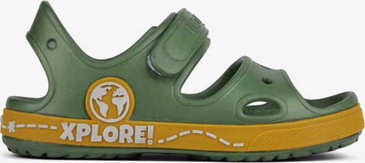 Zielone buty dziecięce letnie Coqui