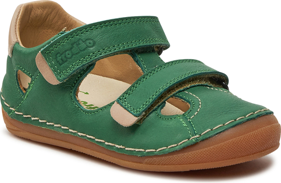Zielone buty dziecięce letnie Froddo na rzepy