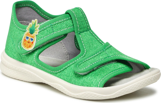 Zielone buty dziecięce letnie Superfit na rzepy