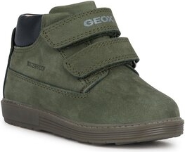 Zielone buty dziecięce zimowe Geox dla chłopców