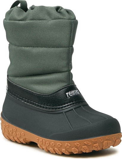 Zielone buty dziecięce zimowe Reima