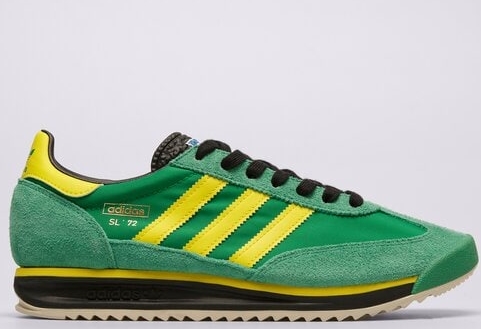 Zielone buty sportowe Adidas