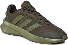 Zielone buty sportowe Adidas sznurowane w sportowym stylu