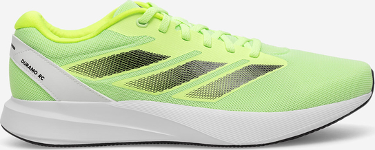 Zielone buty sportowe Adidas w sportowym stylu duramo sznurowane
