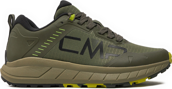 Zielone buty sportowe CMP w sportowym stylu sznurowane