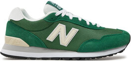 Zielone buty sportowe New Balance sznurowane w sportowym stylu