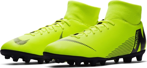 Zielone buty sportowe Nike mercurial