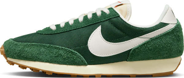 Zielone buty sportowe Nike sznurowane w sportowym stylu z zamszu