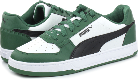 Zielone buty sportowe Puma sznurowane