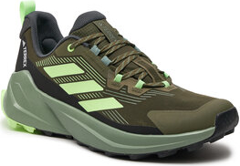 Zielone buty trekkingowe Adidas