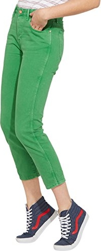 Zielone jeansy Wrangler