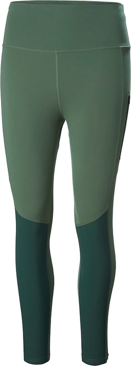 Zielone legginsy Helly Hansen w sportowym stylu