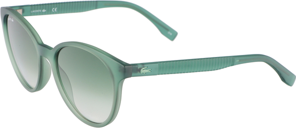 Zielone okulary damskie Lacoste