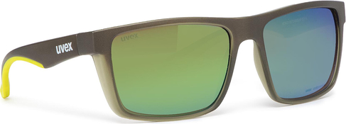 Zielone okulary damskie Uvex